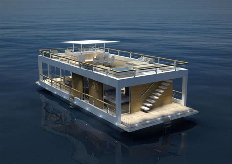 Houseboat The Yacht House In Floating House House Boat Houseboat Living