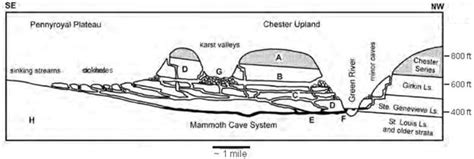 29 Mammoth Cave System Map Maps Database Source