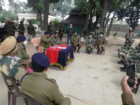 Dgp Visit Ib Areas In Jammu Asks Troops To Be Vigilant Against Drone Activities By Pak Jammu