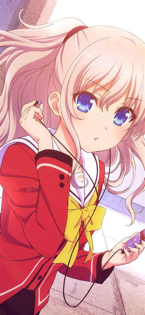 Download Music Lover Cute Anime Girl Iphone Wallpaper