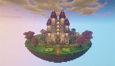 Skyblock Island Designs Schematic - Minecraft Island Floating Schematic