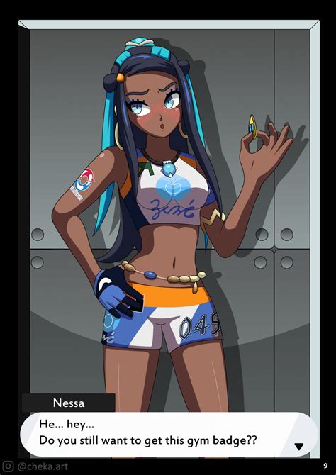 Cheka Art Nessa Battle Gym Pokemon Free Porn Comics