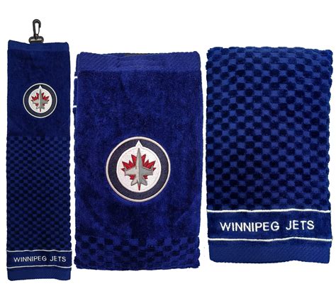 Premium Golf Towel Winnipeg Jets Caddypro Golf Products