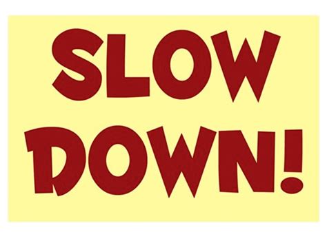 Rectangular Slow Down Sign Icons Png Free Png And Icons Downloads