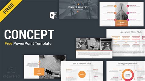 Concept Free PowerPoint Presentation Template - Free Download PPT
