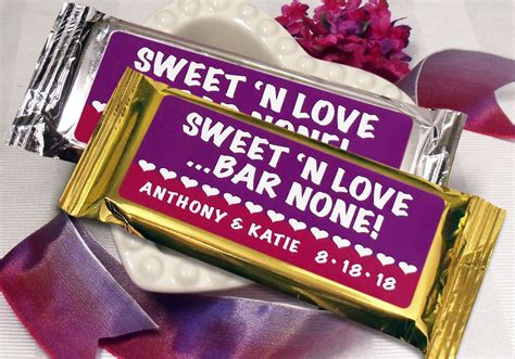 Show Your Love With These Cute And Customized Candy Bars Customized