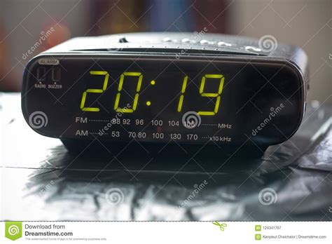 Alarm Clock Is Showing Midnight It Is Twenty Nineteen Christmas And