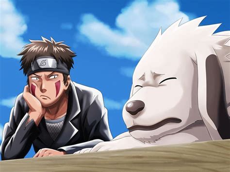 Kiba Inuzuka Akamaru By Aikawaiichan On