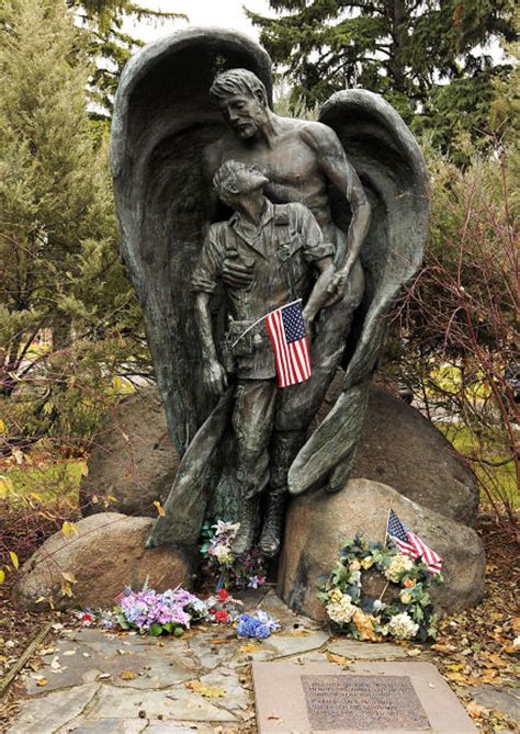 Angel For The Fallen Missoulas Vietnam War Memorial Celebrates 25th