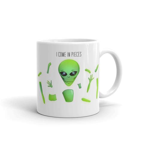 Alien Mug Extraterrestrial Mug Funny Coffee Lovers Mug Et Etsy