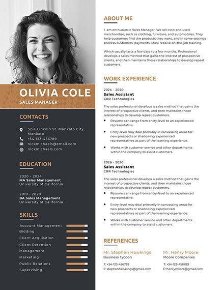 Quickly create concise resumes using one page templates that will efficiently outline your skills and make you ready to submit an application anytime! 18+ Simple One Page Resume Templates | Free & Premium Templates