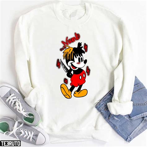 Xxxtentacion Xl T Shirt Mickey Mouse Revenge Mens 100 Authentic Clothing Mens Clothing T Shirts