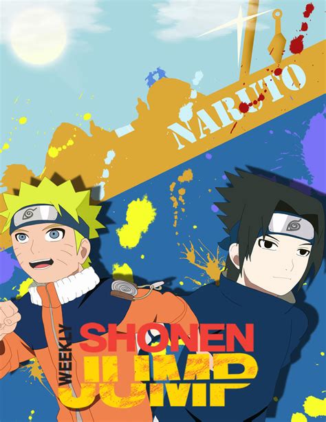 Naruto Fan Art Cover By Jesusmarquezart On Deviantart
