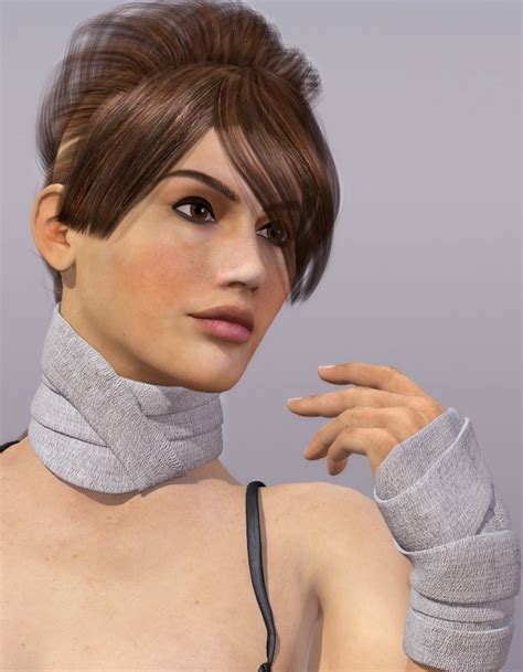 Evilinnocence Head And Neck Bandages For Dawn