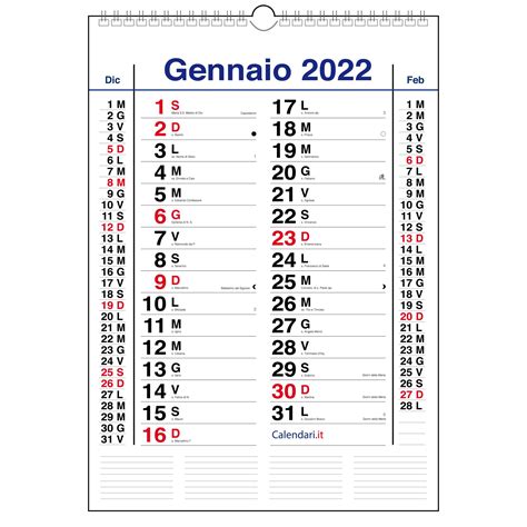 Calendario 2022 Con I Santi Del Giorno E Le Lune Da Stampare Aria Art