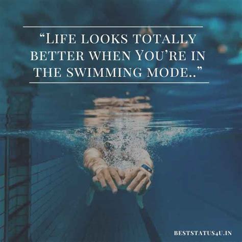 51 Best Quotes For Swimming Lovers Inspiring Swim Status