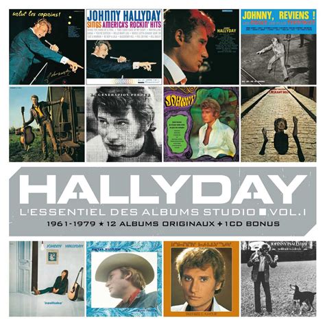 Lessentiel Des Albums Studio Vol1 Johnny Hallyday Johnny Hallyday