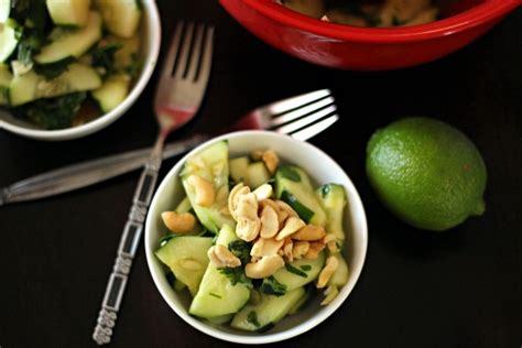 Thai Cucumber Salad Recipe The Wanderlust Kitchen