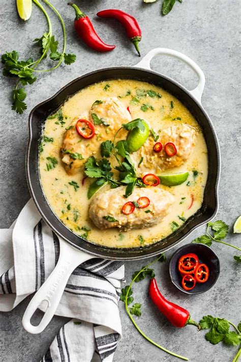 Thai Coconut Lime Chicken Recipe Get Inspired Everyday