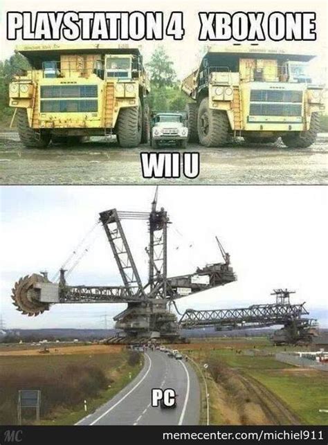 Pc Vs Ps4 Vs Xbox One Vs Wii U Image Dottech