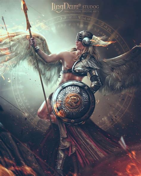 Pin By Ary On Angels Of Lightning Fantasy Art Archangel Raphael