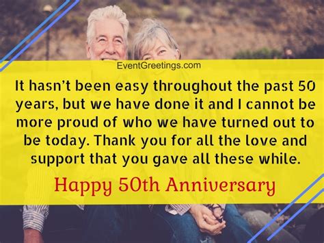 30 Amazing 50th Wedding Anniversary Wishes With Images