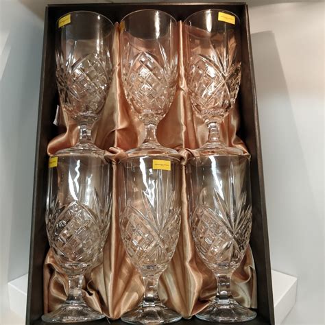Killarney Crystal Beer Glasses