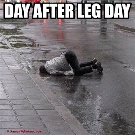 Day After Leg Day Funny Video Memes Gym Humor Workout Humor