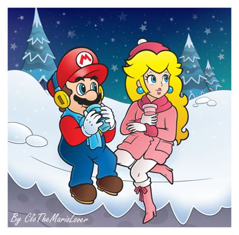 Warm Winter By Clothemariolover On Deviantart Other Fan Art Mario Memes Mario Bros