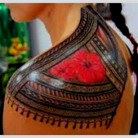 These designs generally mean a link to nature. Old school polynesian tattoo. I sooo love the traditional ...