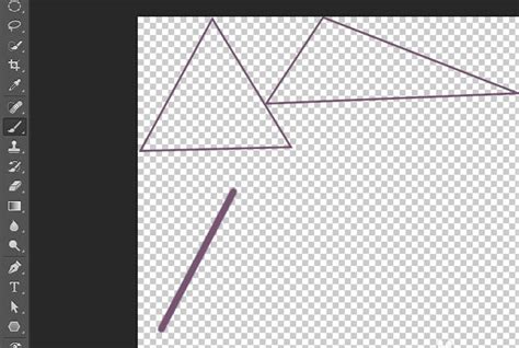 Ps怎么画三角形 Ps画三角形的教程photoshop教程脚本之家