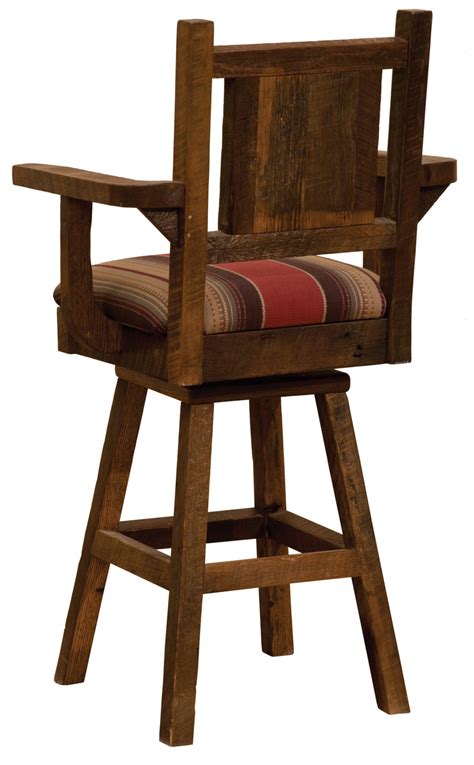 Western Horse Authentic Leather Saddle Bar Stool Rustic Deco Incorporated