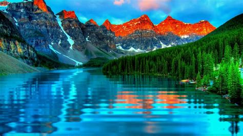 🔥 Free Download Natural Mountain Background Video Natural Lake