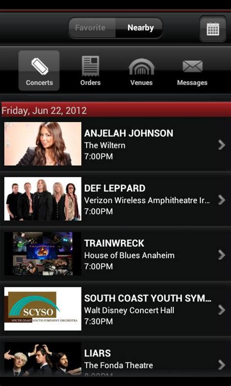 Live nation is the largest concert producer. New App Live Nation Releases Its App To The Play Store ...