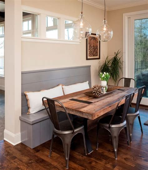 Decorating ideas rustic small kitchen table architechtures, man cave furniture decorating concepts title industrial kitchen island its construction equipped with drawers buffet rustic. 21 Charming Breakfast Nook Ideas That'll Make Your ...
