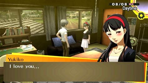 As a result, this conversation can never be seenː HD PS Vita Persona 4 Golden - Yukiko Amagi Social Link ...