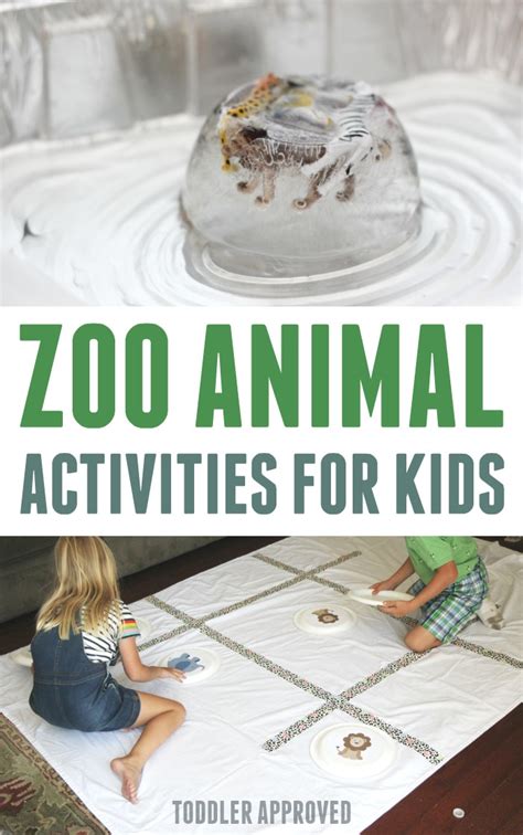 Some of our favorite zoo animals are lions and elephants! Toddler Approved!: Zoo Animal Activities for Toddlers and ...