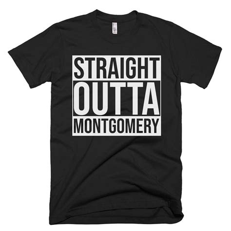 Montgomery Tee Montgomery Shirt Montgomery Ts Etsy