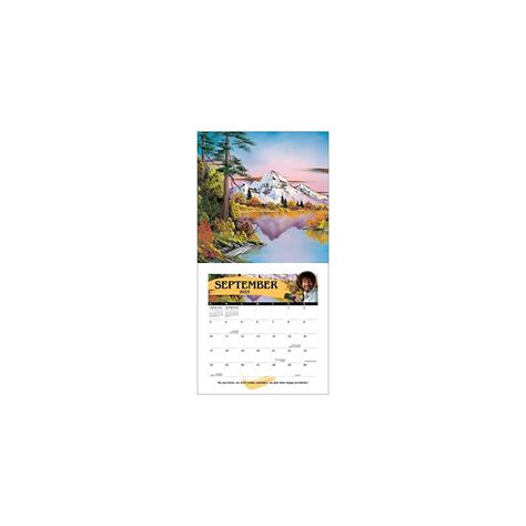 Buy Bob Ross 2023 Wall Calendar Calendar Wall Calendar June 28 2022