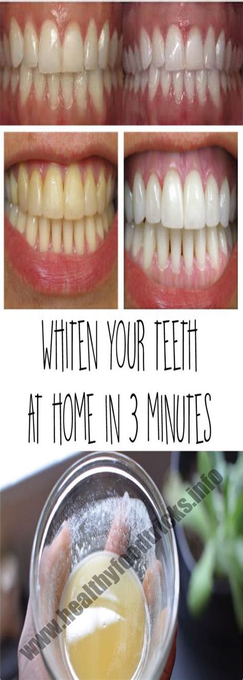 How To Diy Natural Teeth Whitening In Minutes At Home Health Diy Blog