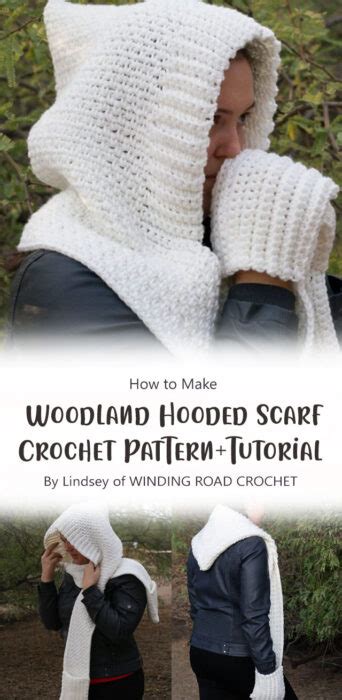 hooded scarf free crochet pattern ideas stay cozy in style