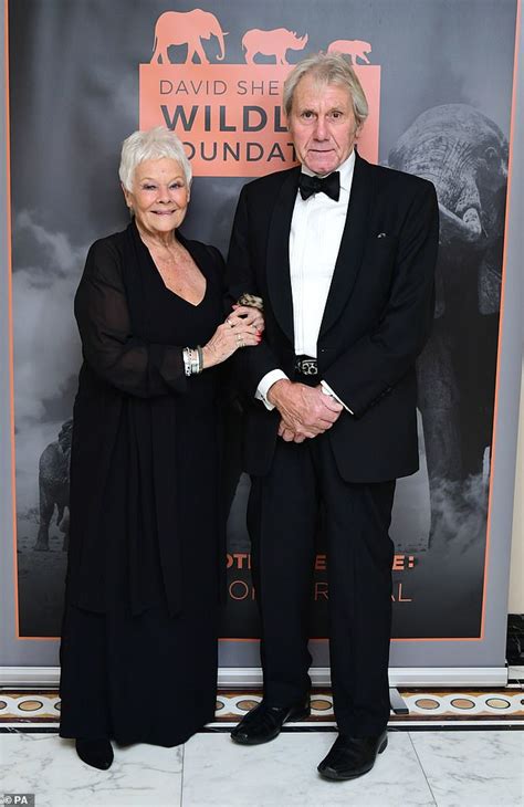 Judi Dench Exudes Elegance In Black Dress As She Joins Partner David