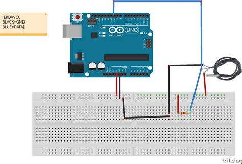 Tutorial Menggunakan Sensor Suhu Ds18b20 Pada Arduino Narin Laboratory Images