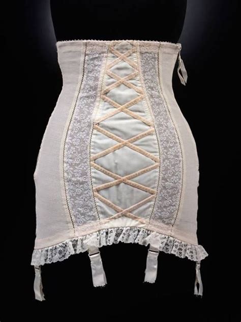 rago shapewear vintage girdle vintage underwear vintage corset lace corset overbust corset