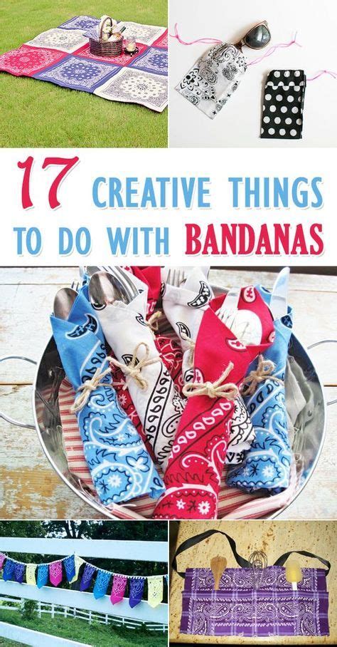 17 Creative Things To Do With Bandanas Diy And Crafts Sewing Bandana