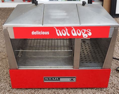 Star Manufacturers Model In Stock 35s Hot Dog Good Steamer Cond Working