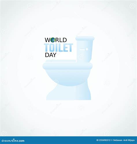 Vector Graphic Of World Toilet Day Stock Vector Illustration Of Home