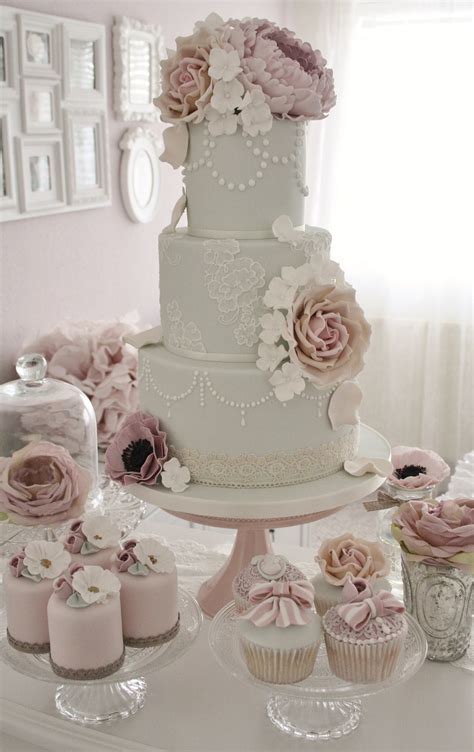 Chocolate mud cake for two brothers both getting engaged! Wedding Cakes With Exceptional Details - MODwedding