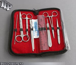Basic Dissecting Kit Veterinary Surgical Instruments Pieces Ebay