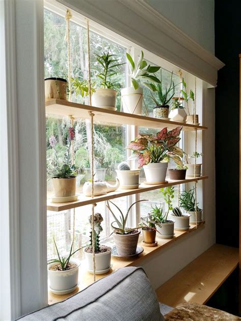 Hanging Plant Shelves Room With Plants House Plants Decor Home Decor